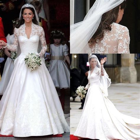 kate middleton wedding dress applique.